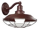 Troy Lighting Circa 1910 12'W Outdoor Wall Light - Old Rust Finish [並行輸入品]