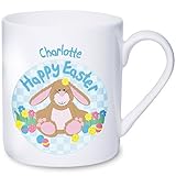 Personalised Happy Easter Bunny Mug by C.P.M.