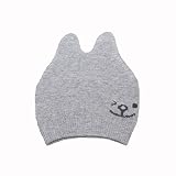 Zhhyltt ベビーハット Unisex Newborn Baby Warm Fashion Soft Knit Hat Model smile cap