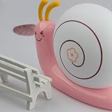 Lovely Cute Baby Kid 'sカタツムリ壁ランプ夜間ベッドライト