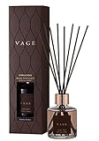 晴香堂 VAGE(バーグ) リードディフューザー ルームフレグランス 180ml ラグジュアリーアンバー・6213