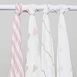 (エイデン アンド アネイ)aden+anais おくるみ スワドル 4枚セット 12.ハートブレイカー [並行輸入品]