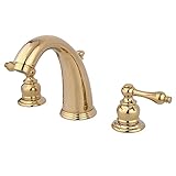 Elements of Design Victorian EB982AL Widespread Lavatory Faucet with Retail Pop-Up, 8-Inch to 16-Inc
