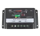 Sun YOBA ソーラーレギュレーターソーラーパネル充電コントローラー 5A 12V/24Vオート スイッチ