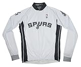 NBA San Antonio Spursメンズ長袖サイクリングジャージー S