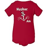 ネブラスカ州コーンハスカーズ「Husker I Am " Infant Onesie レッド