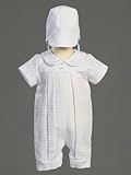 Lito Boy 新生児コットンセレモニーロンパース (3-6ヵ月)