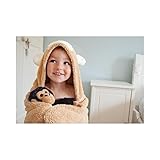 寄り添い猿の子供はタオルをドレスアップ (Cuddledry) (x 6) - Cuddledry Snuggle Monkey Childrens Dress Up Towel (Pack of 6