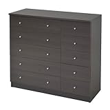 カジュアルチェスト　5段ワイドチェスト　fr-013 (fr-013-db　ダークブラウン)