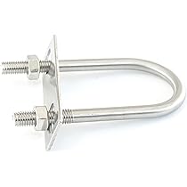 ♪ Uボルト(99個)  鋼管用 六角ナット付(66個) U字ボルト♪ ♪ Uボルト(99個) 鋼管用 六角ナット付(66個) U字ボルト♪