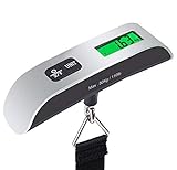 電子ポータブルスケール家庭ポータブルポータブル電子スケール50kg 荷物袋計量旅行エッセンシャル