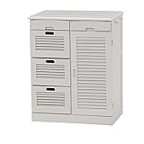 キッチンカウンター　( 隠しキャスター付き）　ＳＩｓｉＭＵＤ060801070ＷＨｉｓ