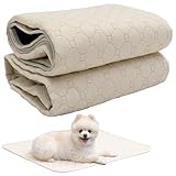 [いぬのくらし] 犬 ペットシーツ 洗えるトイレマット 小型犬 中型犬 大型犬 獣医師監修 ペット用 おしっこマット 滑り止め 5サイズ 4色展開 (ベージュ, XXL)