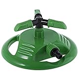 ブランド新しい円形360度ロータリー庭芝生スプリンクラー自動水スプレーIrrigation Watering withプラスチックの庭温室