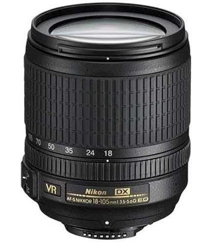 Nikon 18-70mm f/3.5-4.5G ED IF AF-S DX Nikkor Zoom Lens - White