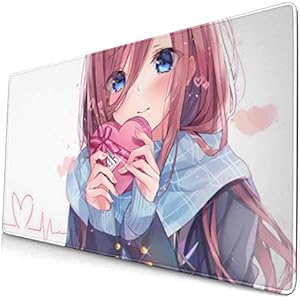 アニメ 漫画 ドレス 五等分の花嫁 中野一花 中野二乃 中野三玖 中野四葉 中野五月 綺麗 萌え ゲーム グッズ 三玖2 デスクマット 超大型 マウス マット ゲーミングマウスパッド 防水性 耐油性 キーボードマット Pu デスクパッド Pc机 マット 光学式マウス対応 ノート
