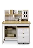 大川家具 関家具 学習デスク 素材/パイン材 ホワイト 215750