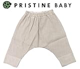 【プリスティン】リネンコットン　サルエルパンツ80cm