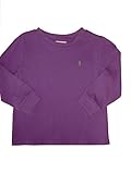ラルフローレンの子供服　POLO　RALPHLAWREN　ベビー男の子　長袖ワンポイントＴシャツ　９０ｃｍ (パープル９０ｃｍ) [並行輸入品]
