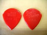 @ピック ジムダンロップ ジャズ3 5枚 Jazz3 Sharp Jim Dunlop JAZZ III Sharp 1.38mm 赤 ナイロン レッド Nylon
