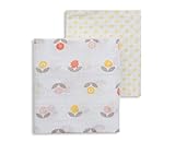 FRESK【日本正規代理店】 ベビー おくるみ ブランケット タオル swaddle 2枚組 花柄 120×120cm FR-F110-65