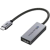 Cable Matters 48Gbps 一方向 8K USB-C HDMI 2.1アダプター（macOS対応）｜Thunderbolt 4 HDMI変換アダプター｜4K 240Hz / 8K 60Hz・HDR・Thunderbolt 4 / 5対応｜ファームウェア更新不要