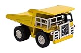 StealStreet SS-KD-3592 Construction Dump Truck Decor Accurate Quartz Clock, 3.8", Yellow [並行輸入品]