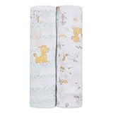 ideal baby by the makers of aden + anais Disney swaddle 2 pack simba [並行輸入品]