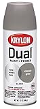 Krylon 8806 'Dual' Paint and Primer 12-Ounce Aerosol, Gloss Classic Gray [並行輸入品]