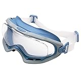 ビジョンベルデ 保護めがね ゴーグル 曇り止め加工 VG503F シリコンバンド ライトブルー