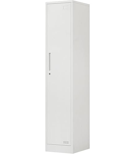 Amazon.co.jp: スチールロッカー (8人用) ホワイト 白 幅90cm 更衣室