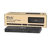 Club 3D 14-in-1 USB Type-C 4画面ディスプレイ ドッキングステーション 4x 4K60Hz (2x HDMI 2x DisplayPort) / USB C 2x 10Gbps 1x 5Gbps / USB A 1 x10Gbps 1x 5Gbps / 2.5Gbps イーサネット/SD & MicroSD/Audio & Mic (CSV-2540)