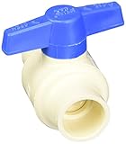 King Brothers Inc。cbv-0750-s 3 / 4インチSolvent PXL CPVCボールバルブ、タン