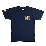 雑貨 沖縄 お土産 琉球泡盛 T-SHIRTS メンズ スラブ天竺 半袖 綿100% コットン 泡盛Tシャツ 菊乃露 (赤ラベル, S)