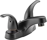 Peerless P299628LF-OB-M Choice, Two Handle Centerset Lavatory Faucet, Oil Bronze [並行輸入品]