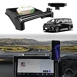 Temiry トヨタ用 アルファード40系 ダッシュボードトレイ ヴェルファイア 40系 小物入れ ダッシュボードトレイ 3Dトレイ コンソールボックス 収納ボックス アルファード40系 アクセサリー エラ専用 トレイ コンソールトレイ 内装パーツ 40系 車内収納ボックス 収納トレイ アルファード40系（スマホホルダー付き）