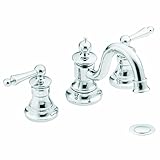 Moen Ts418 Waterhill Two-Handle High Arc Bathroom Faucet, Chrome [並行輸入品]