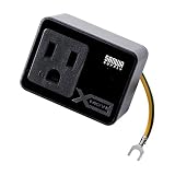 サンワサプライ 雷ガード 3P 1個口 ブラック TAP-SP305BK