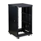 22U LINIER Server Cabinet - No Doors - 24" Depth [並行輸入品]