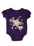 Kansas State Wildcats InfantパープルメタリックロゴSS One Piece Creeper ( 0 – 3 M )