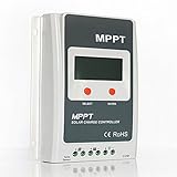 Y-SOLARトレーサー2210A MPPT 20A 30A 40A 12V 24Vオートソーラー充電コントローラーLCDソーラーパネルバッテリー充電レギュレータを切り替えます (40A)