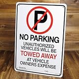 プラスチックサインボード 駐車禁止＿SP-CA26-SHO