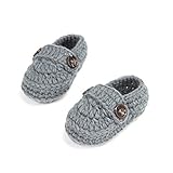 Elee Baby Newborn Handmade Baby Crochet Knitted Prewalker Shoes (10#) by Elee