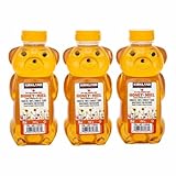 コストコカークランドシグネチャー蜂蜜 はちみつ ベアージャグ ハニー 750g x 3本 Honey Bear オリジナルポケットティッシュ
