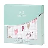 エイデンアンドアネイ クラッシック ストレール ブランケット おくるみ heart breaker Aden+Anais [並行輸入品]