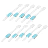 Jolieer 開閉禁止 ベビーセフティーロック 多目的ストッパー 引き出し・食器棚・冷蔵庫ロック 10個入り (ブルー)