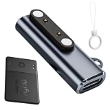 Anker Eufy (ユーフィ) SmartTrack Card E30 (充電式紛失防止トラッカー) 用 充電ケーブル 充電器 type-c端子 アダプター 安全充電 変換アダプター 変換マイクロ 小型充電アダプター アクセサリー チャージャー 持ち運びやすい 旅行用