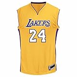 Outerstuff Kobe Bryant Los Angeles Lakers # 24 Youthホームジャージーゴールド ゴールド