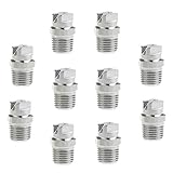 F Fityle 高圧スプレーノズル先端　プレッシャーワッシャー適用　1/4インチ　耐久性　10個入り