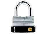 Yaleロックyaly12560 60 mmラミネートスチール南京錠by Yaleロック